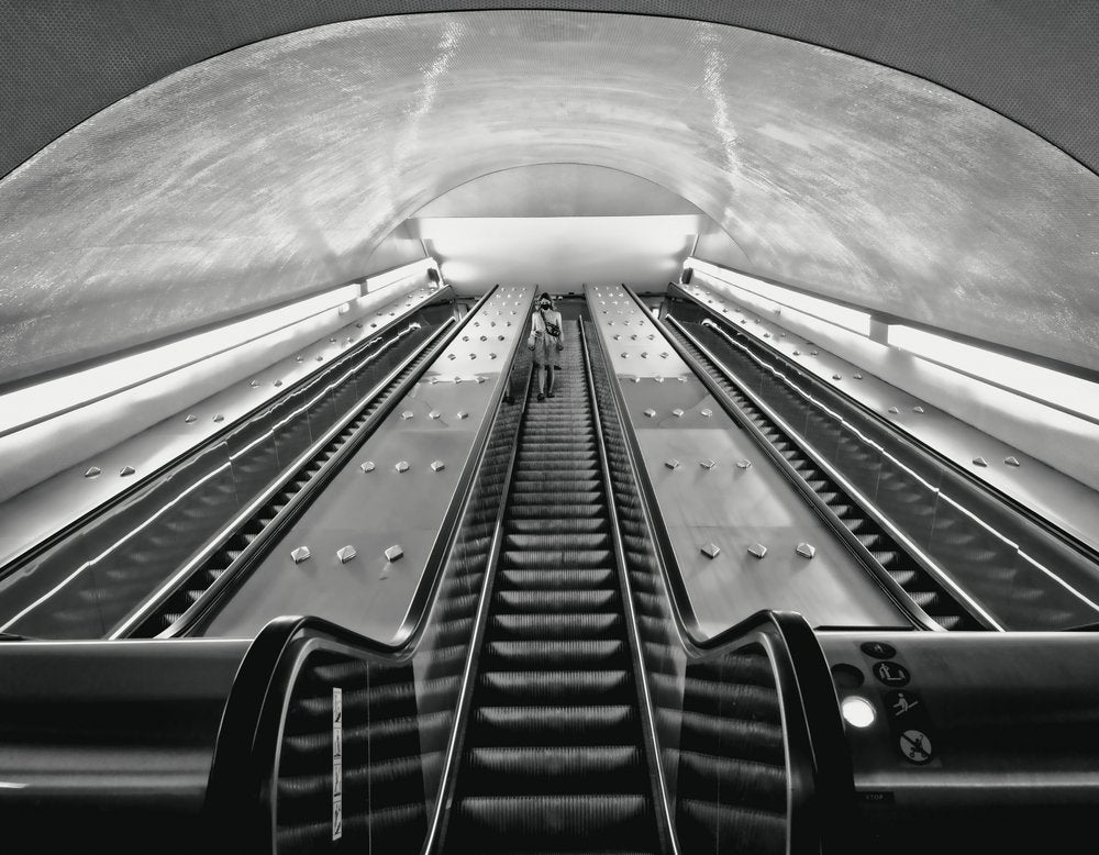 Upward Metro Journey