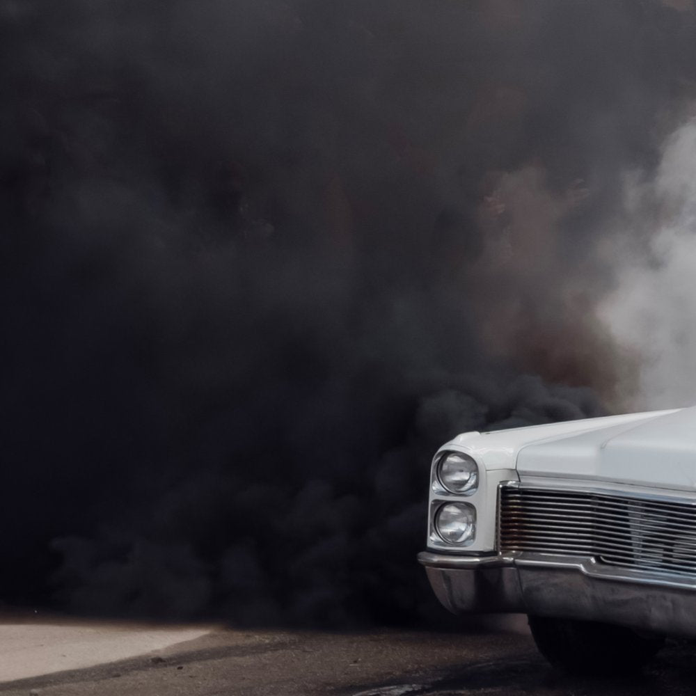 Vintage Car Dark Smoke