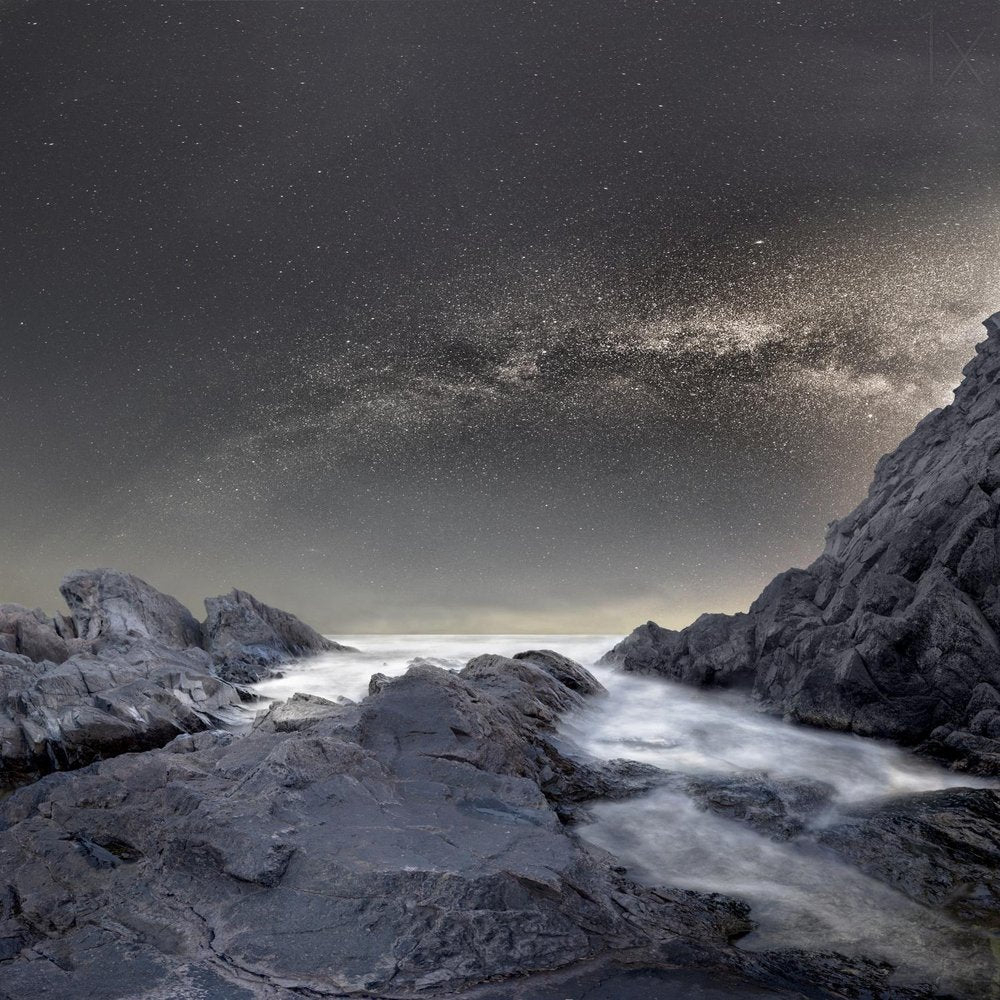 Cosmic Coastal Serenity