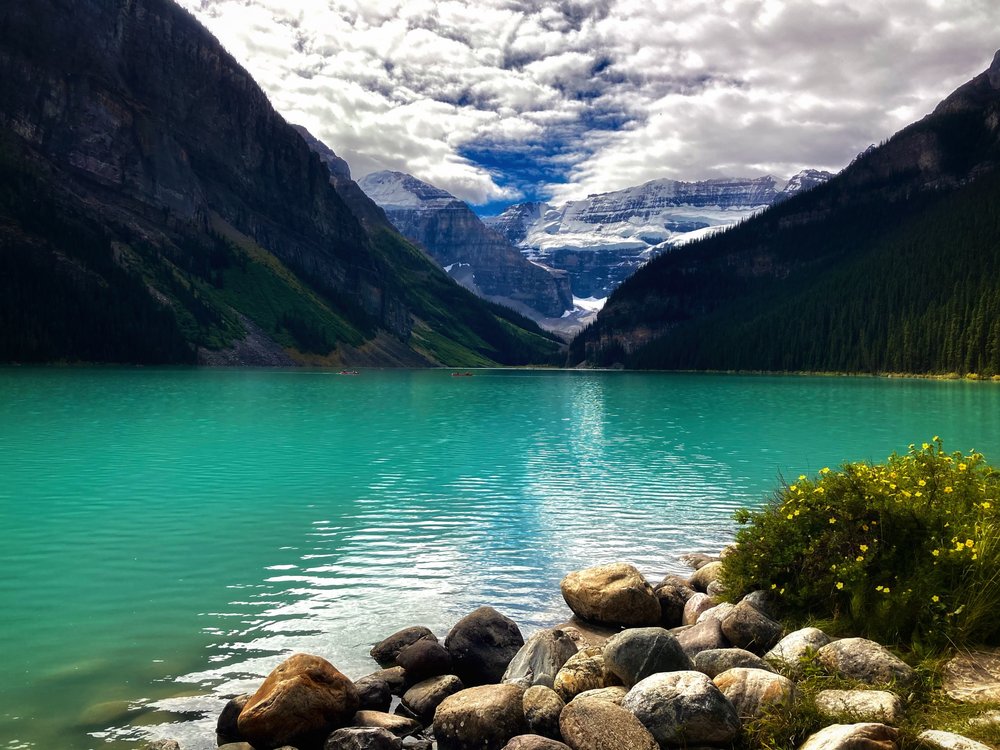 Turquoise Mountain Lake