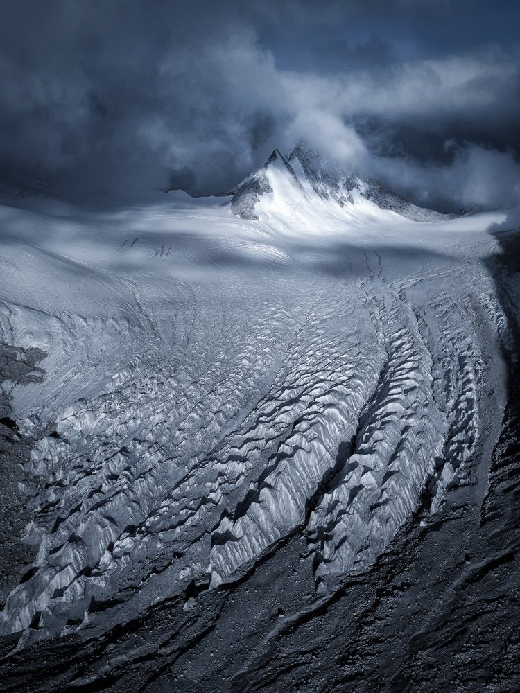 Dramatic Icy Peaks