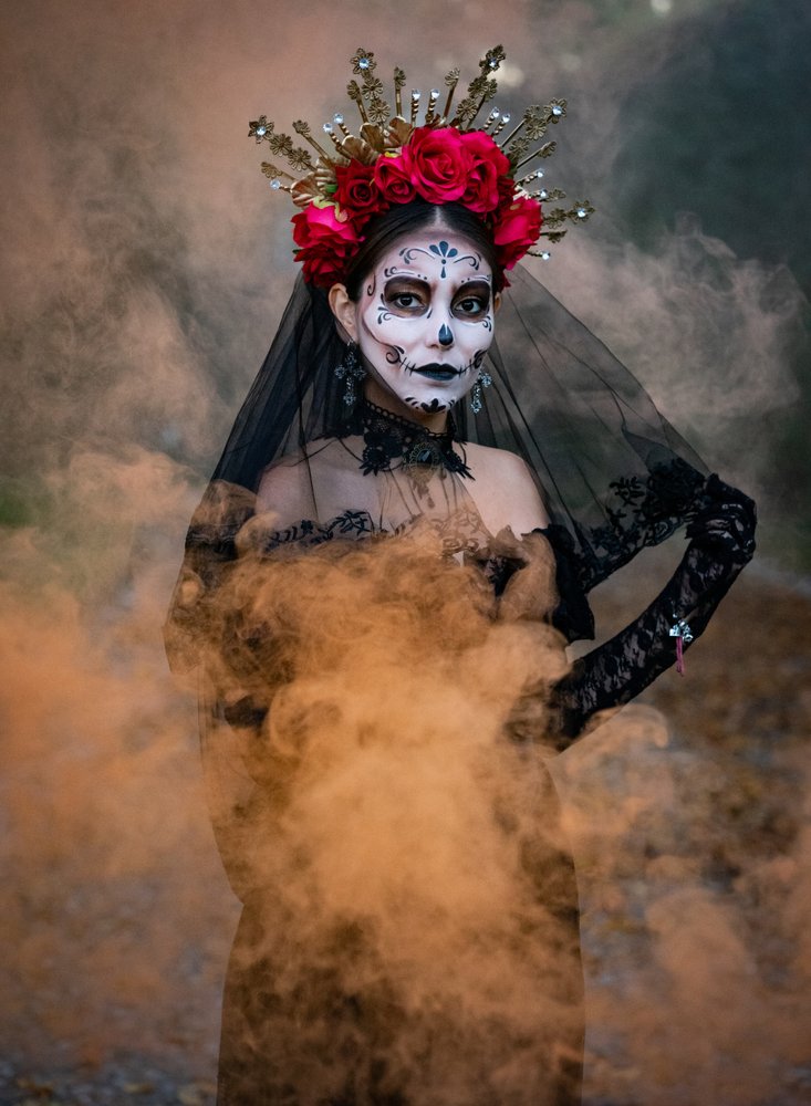 Calavera Smoke Portrait