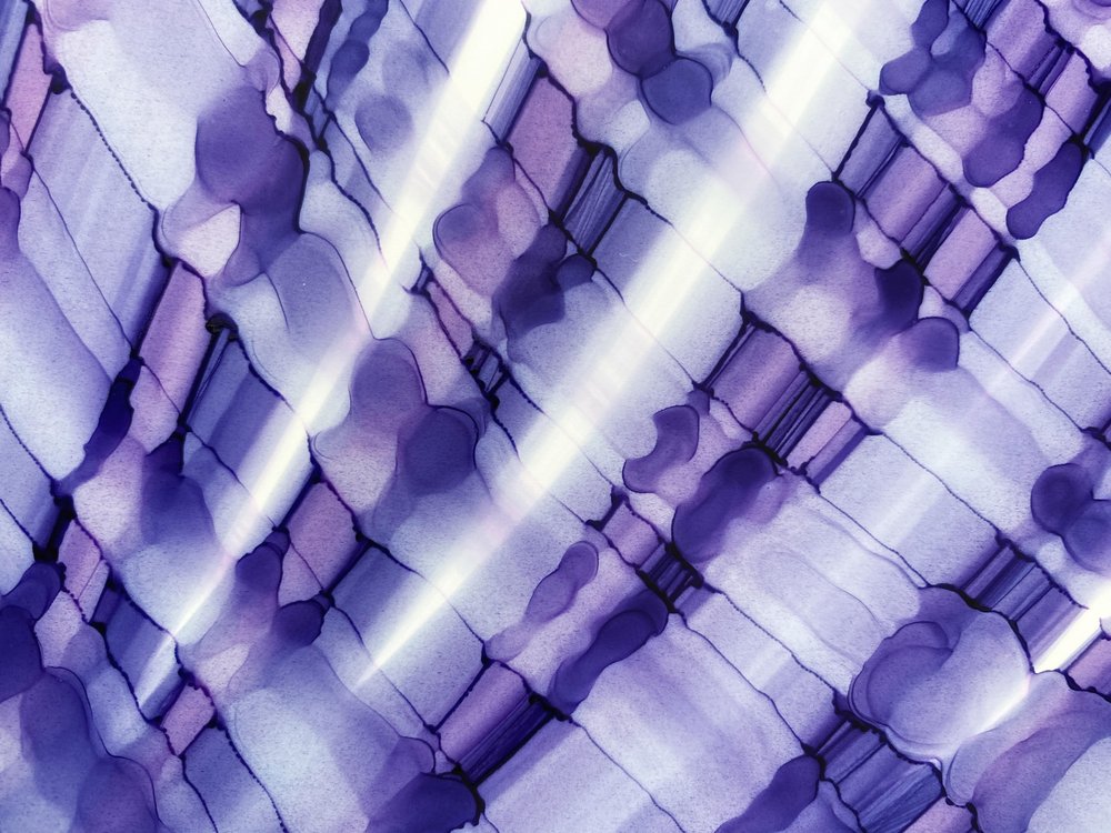Abstract Purple Stripes
