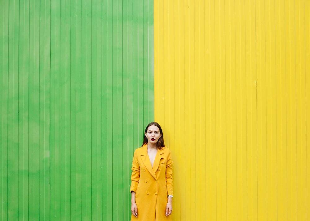 Vibrant Yellow Fashion