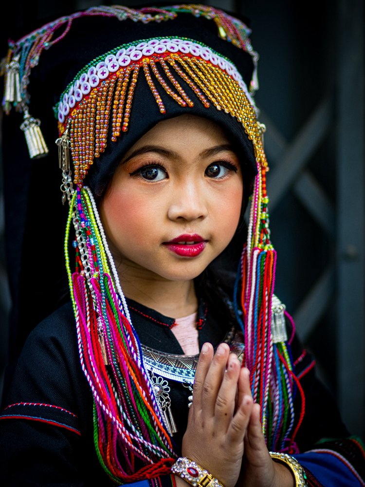 Vibrant Ethnic Girl