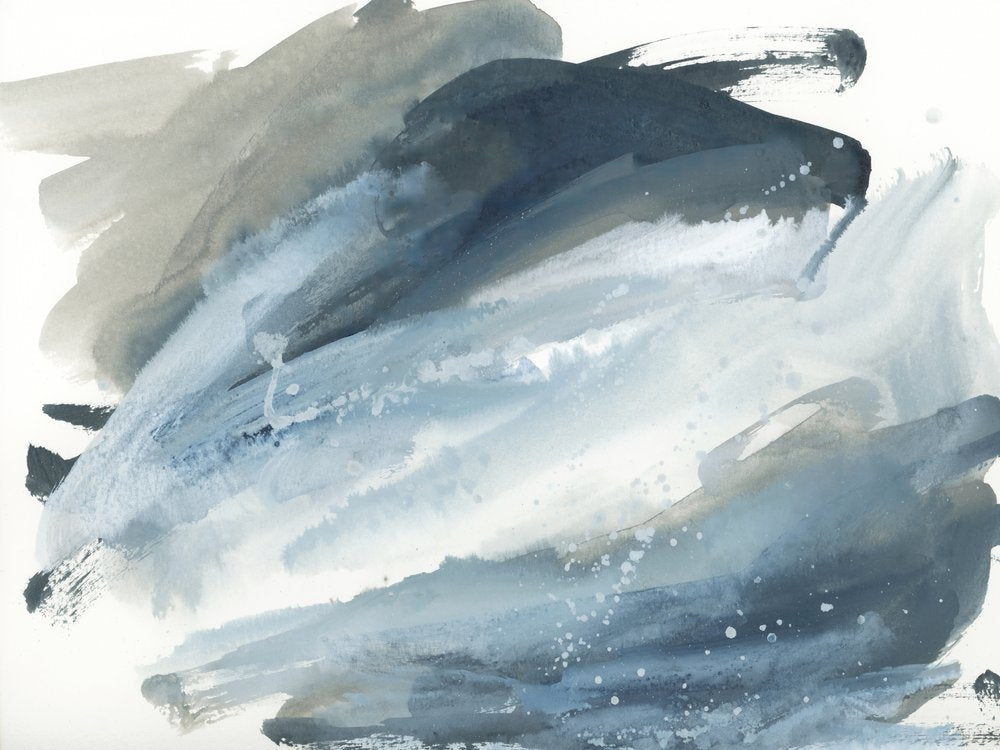 Fluid Blue Abstract