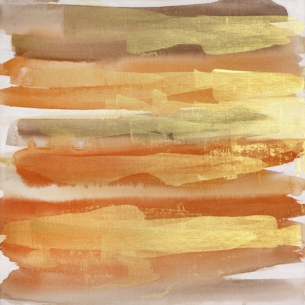 Golden Abstract Strokes