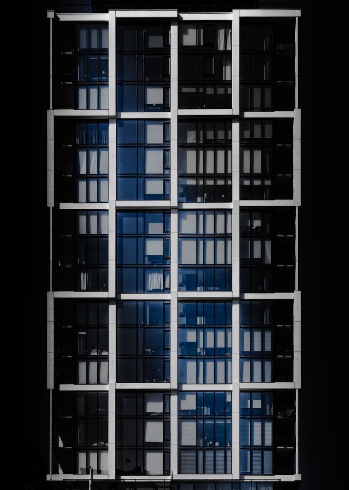 Reflected Blue Geometry