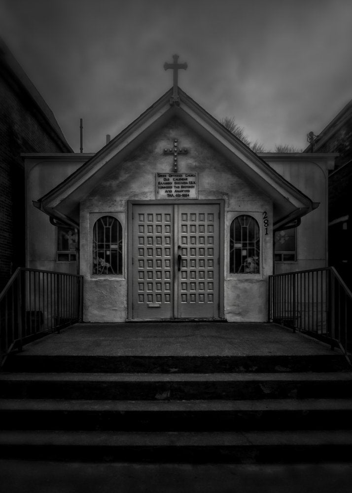 Dark Church Entrance