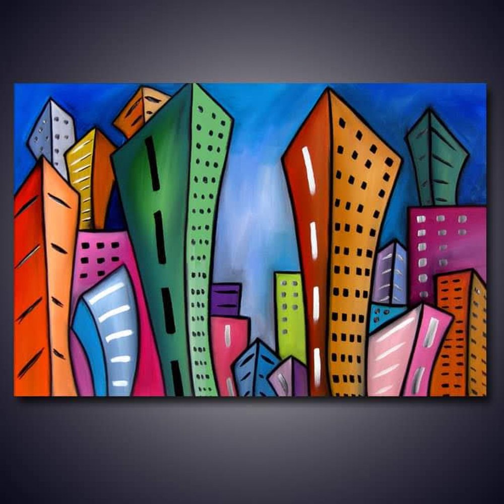 Vibrant Cityscape