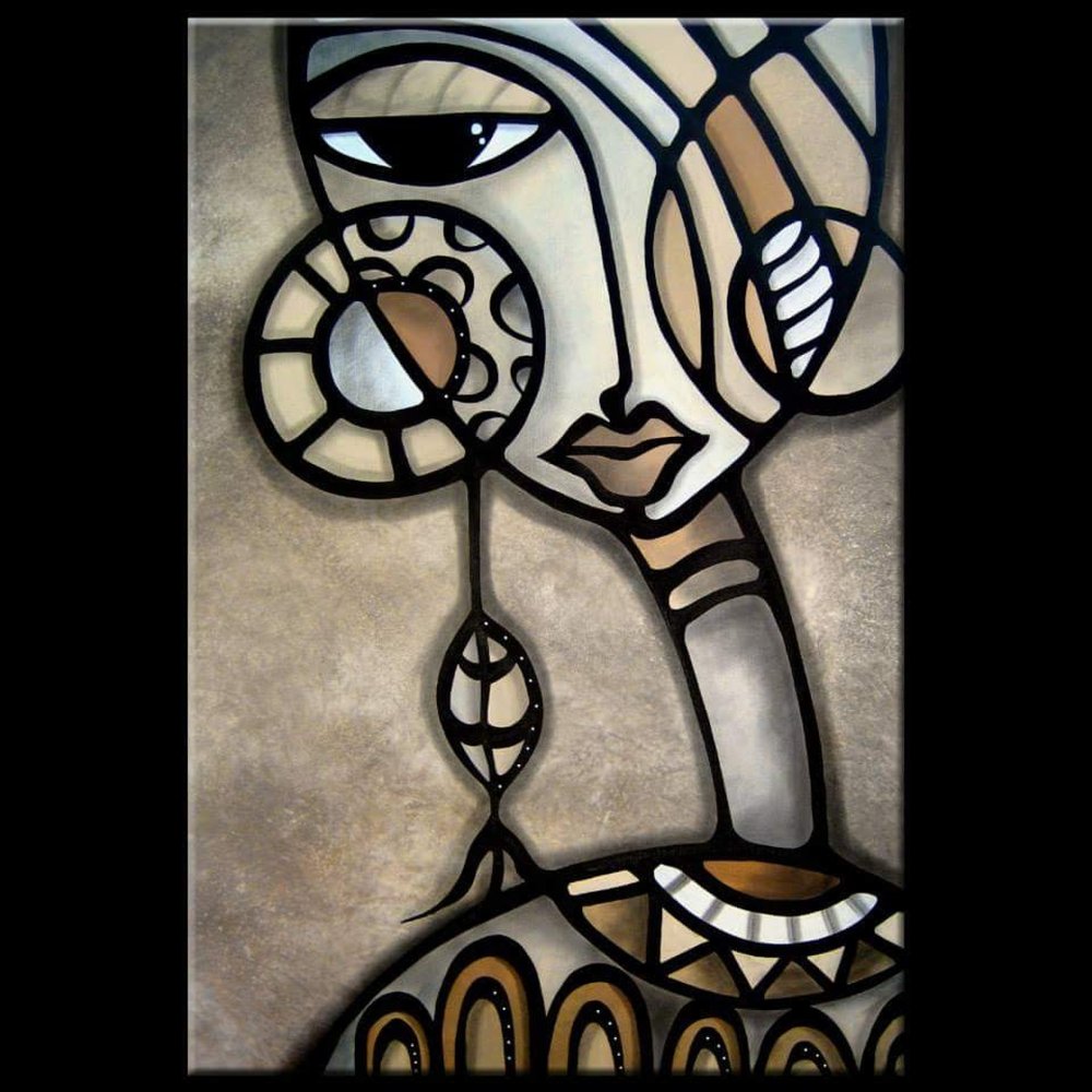 Elegant Tribal Portrait