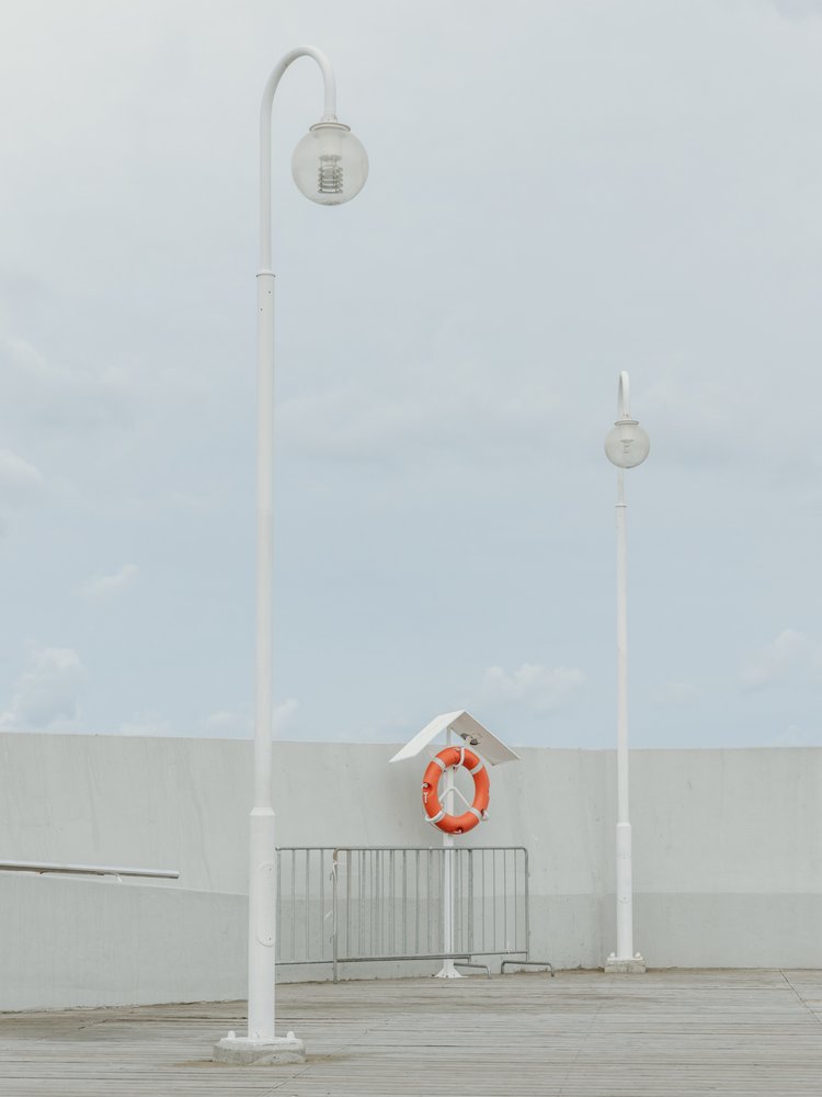 Minimal Pier Scene