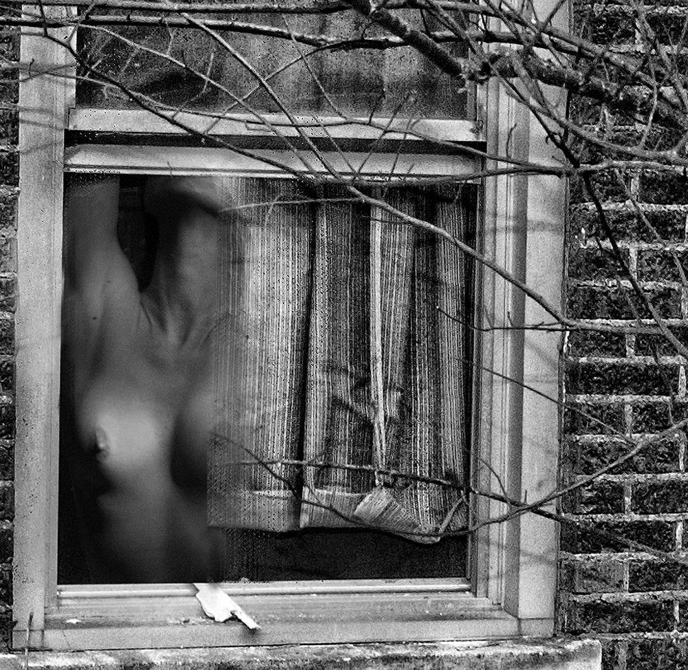 Naked Woman Window View