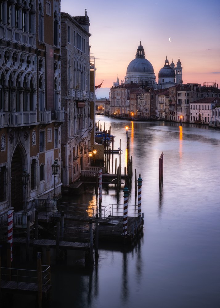 Venice Grand Canal Twilight