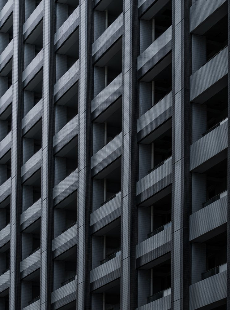 Geometric City Facade