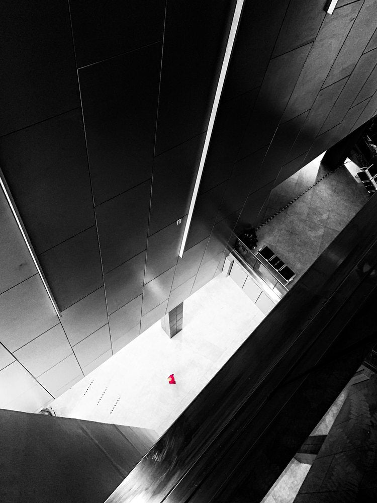 Modern Geometry Red Cone