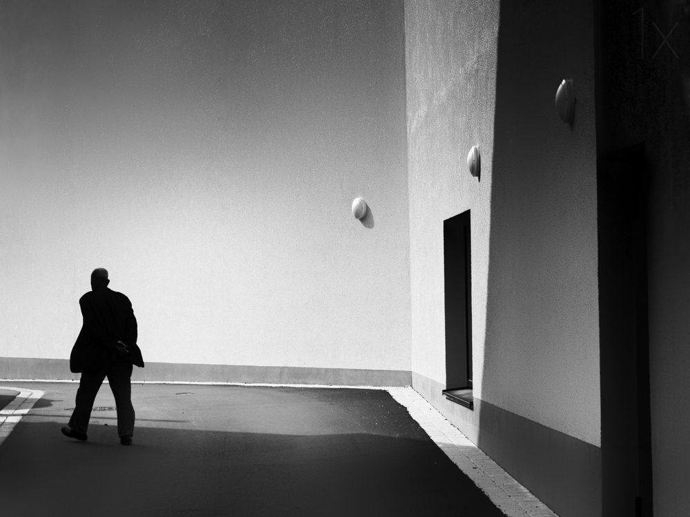 Solitary Man Walking