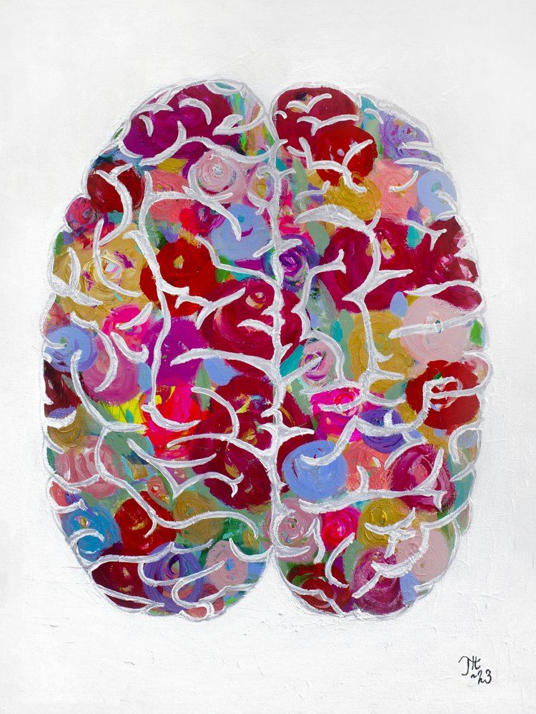 Colorful Creative Brain