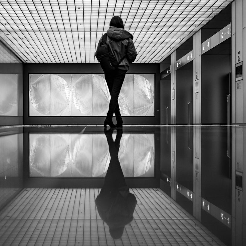 Reflected Minimalist Elegance