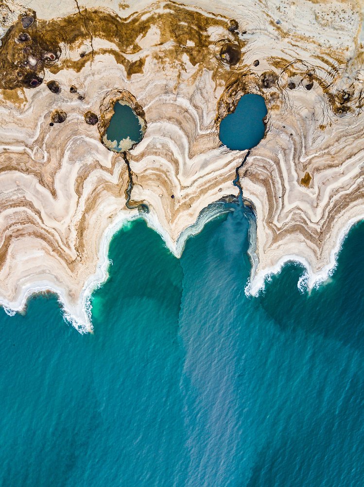 Coastal Salt Patterns