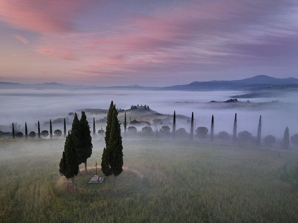 Tuscan Morning Mist