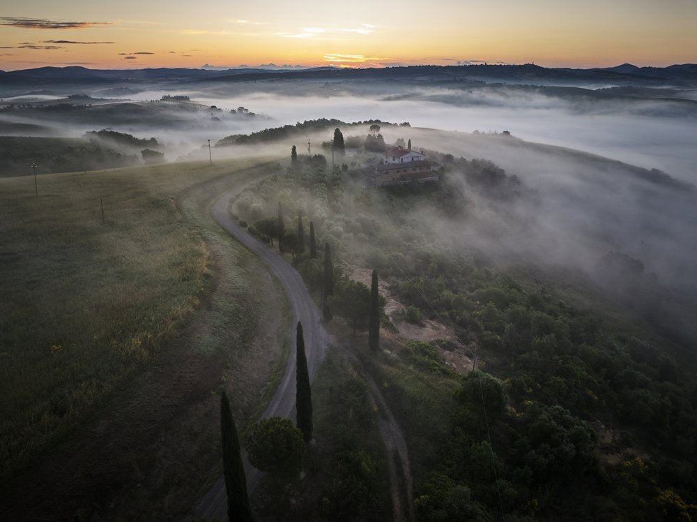 Misty Tuscan Morning