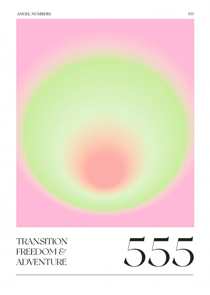 Pink Green Aura Gradient