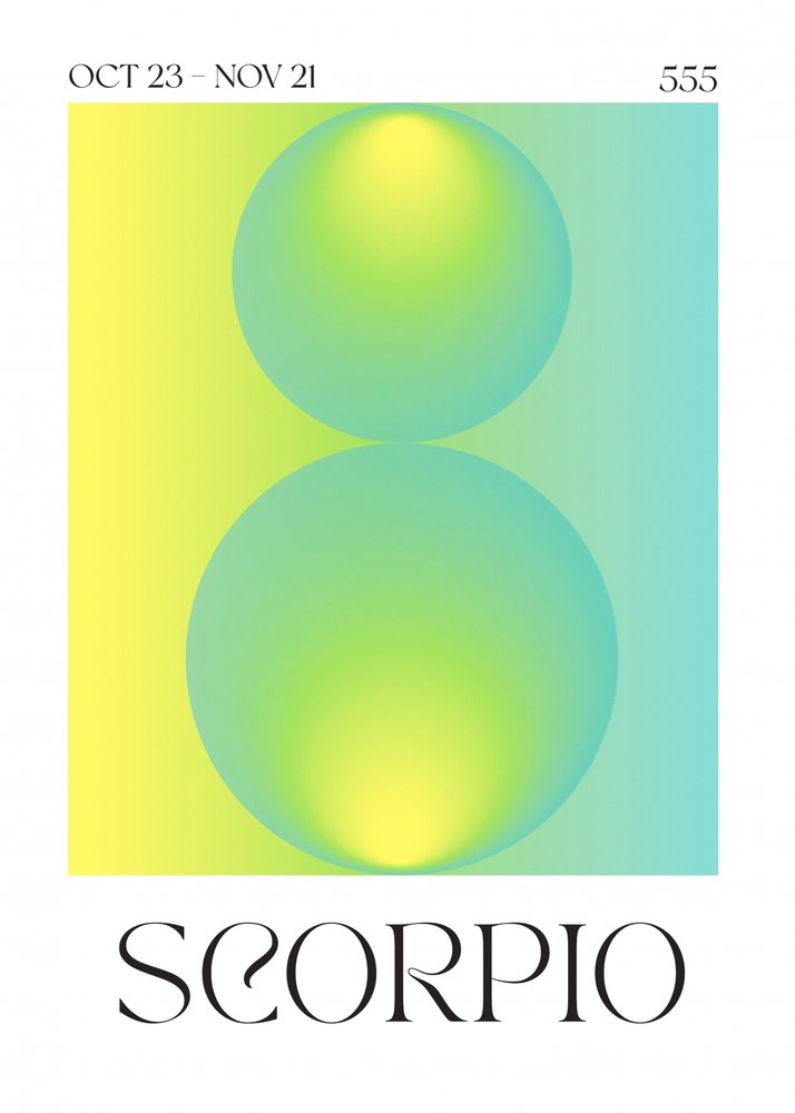 Scorpio Zodiac Gradient