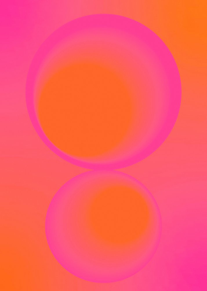 Vibrant Orbs Reflection