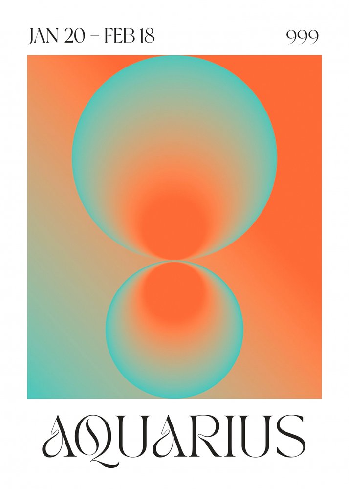 Modern Aquarius Gradient