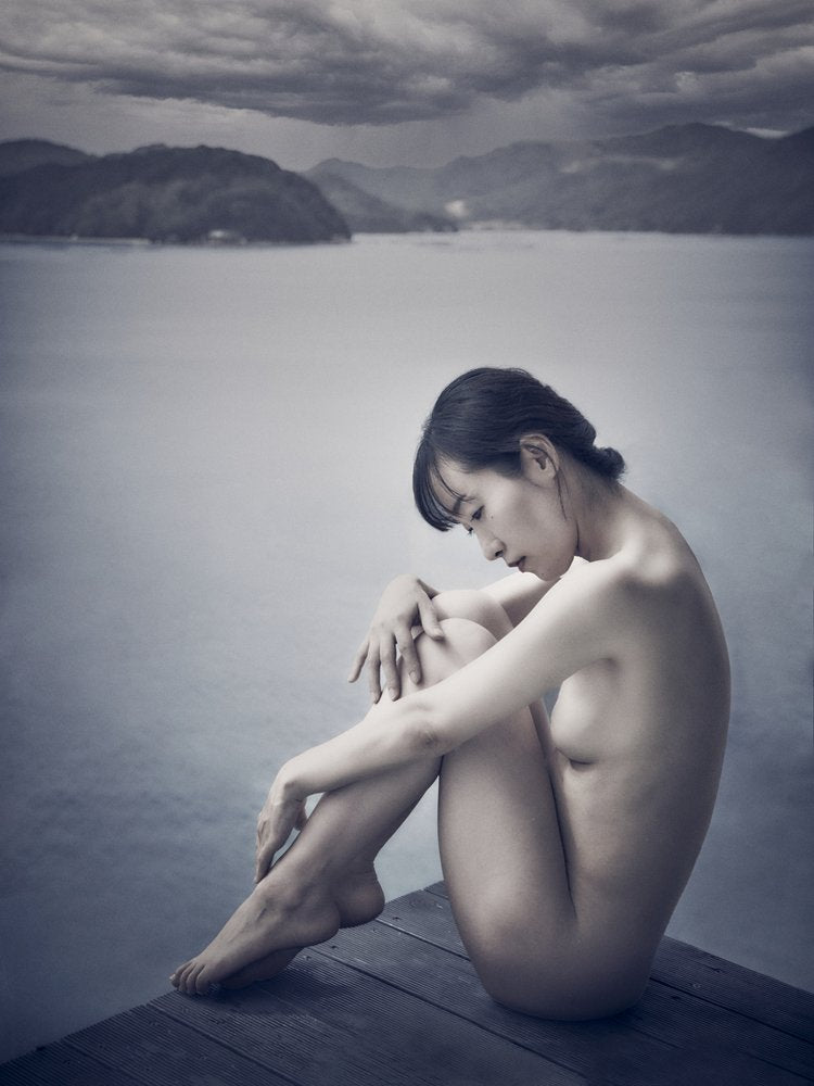 Nude Woman Serene Lake