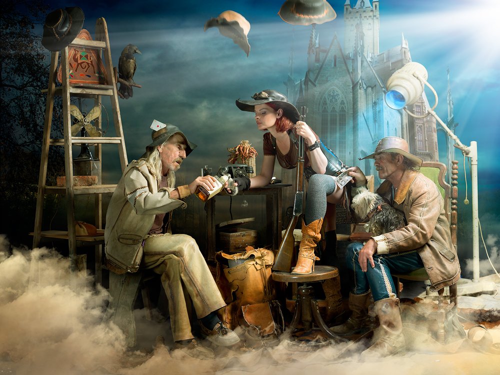 Mysterious Steampunk Trio