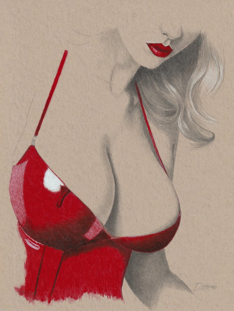 Red Lips Glamour