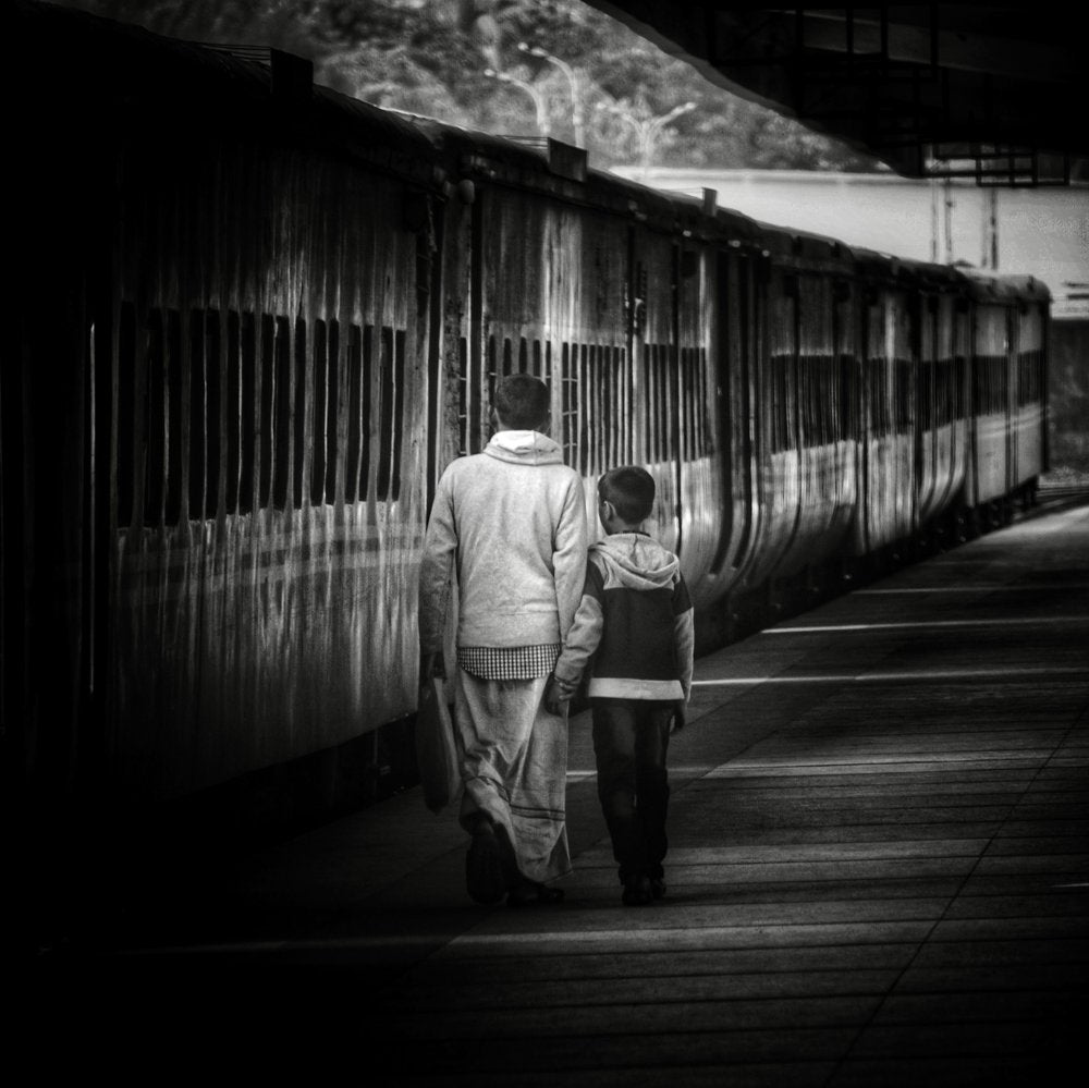 Father Son Train Journey