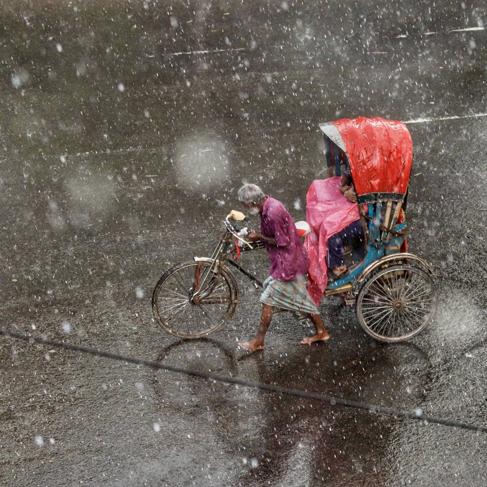 Monsoon Rickshaw Journey