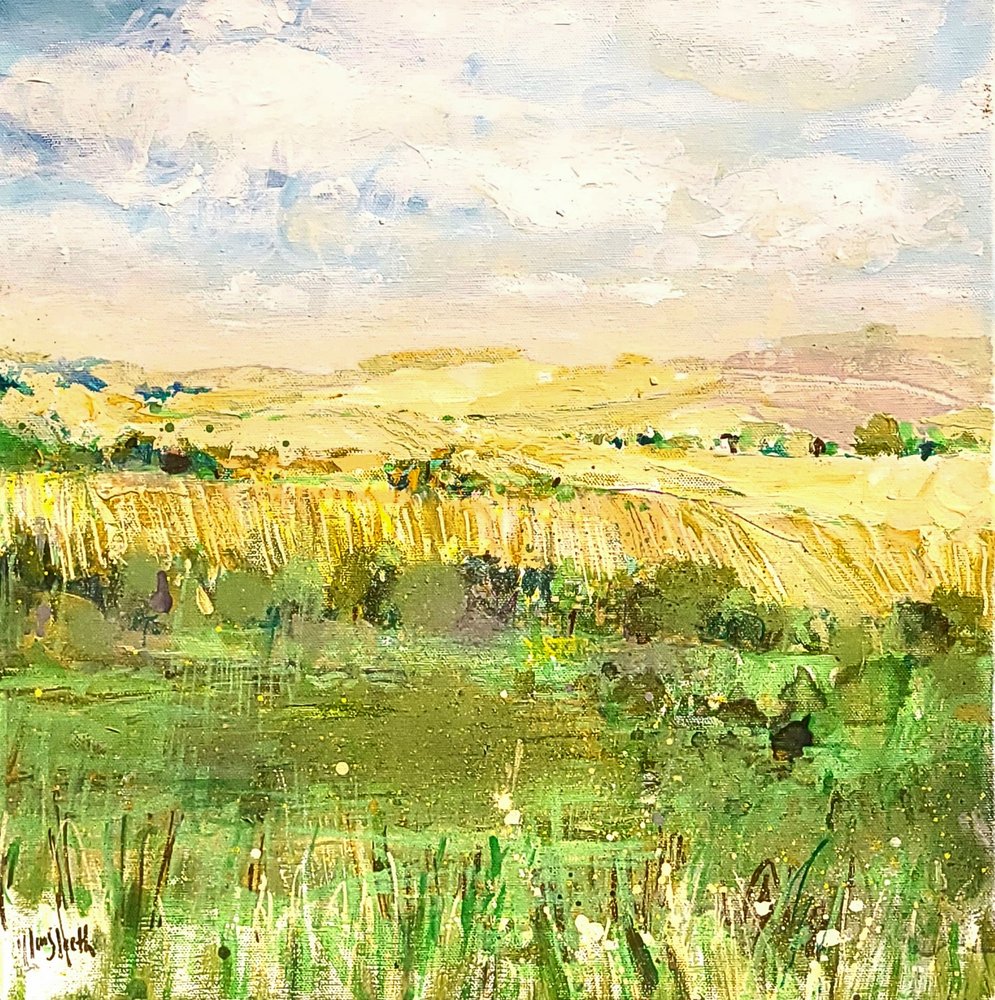 Golden Fields Landscape