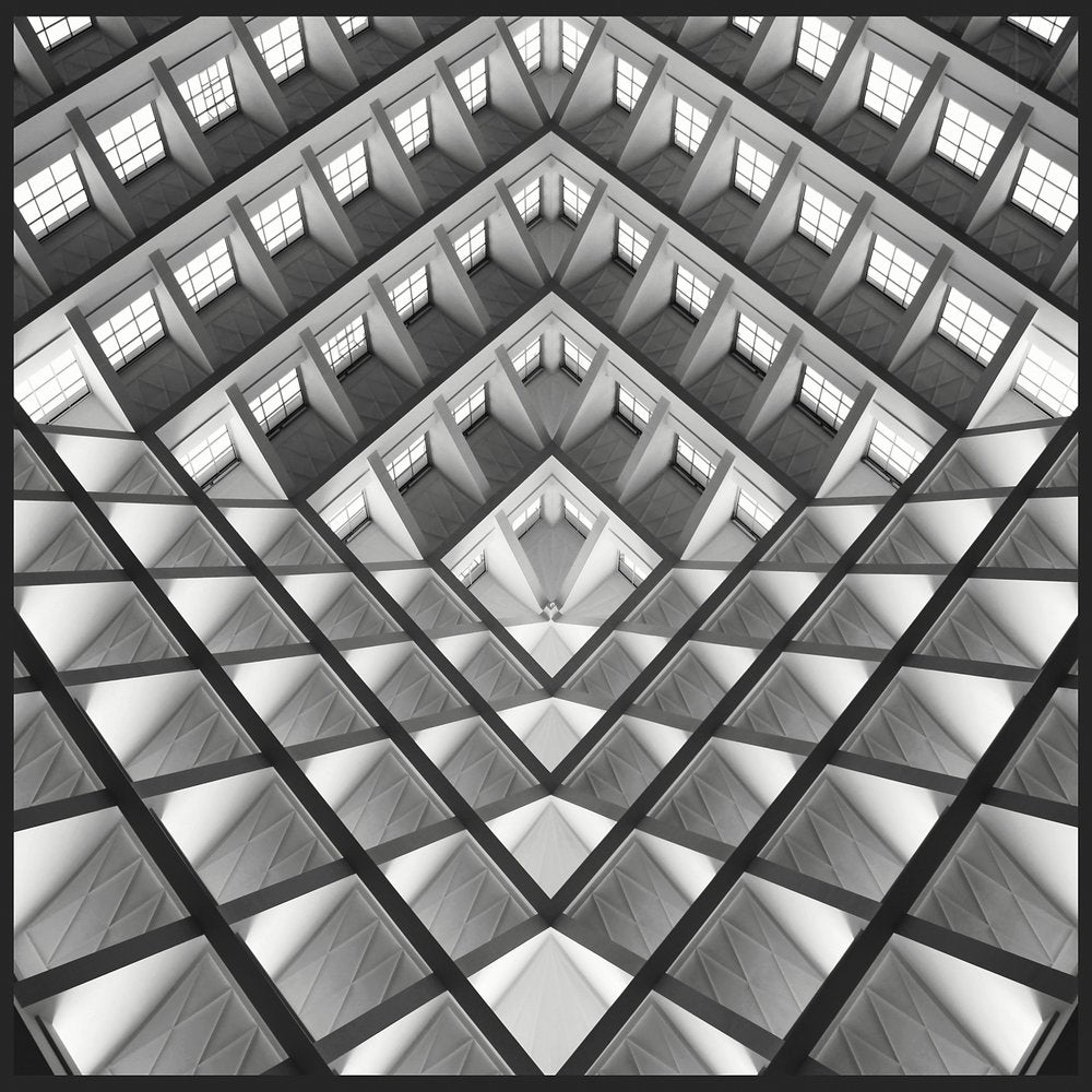 Modern Geometric Ceiling