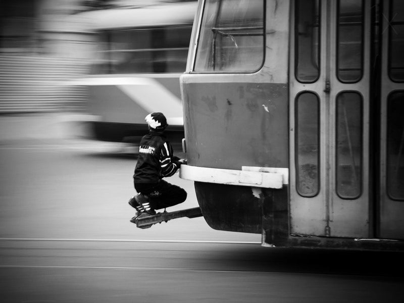 Urban Skater Tram Ride