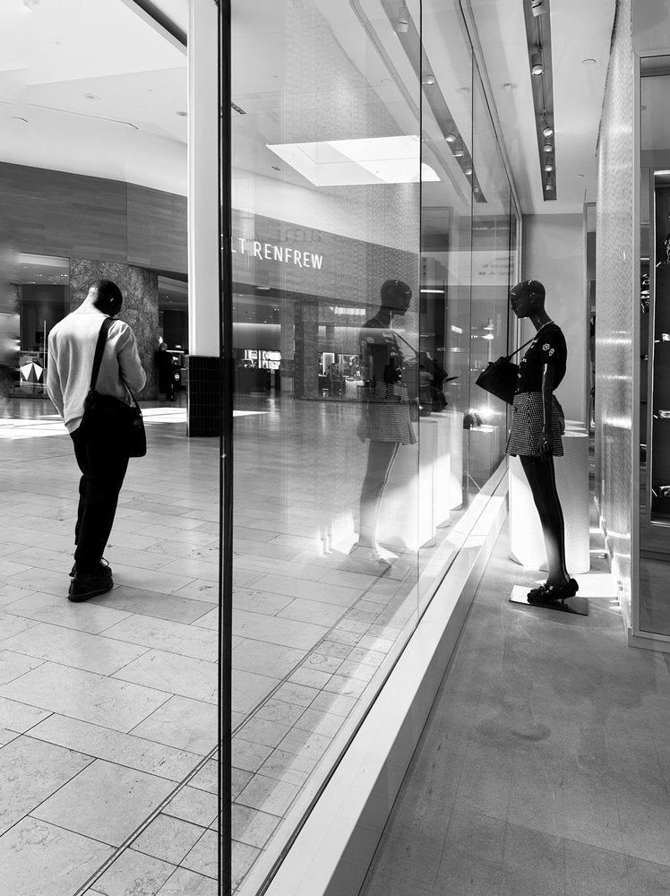 Shopping Mall Reflection