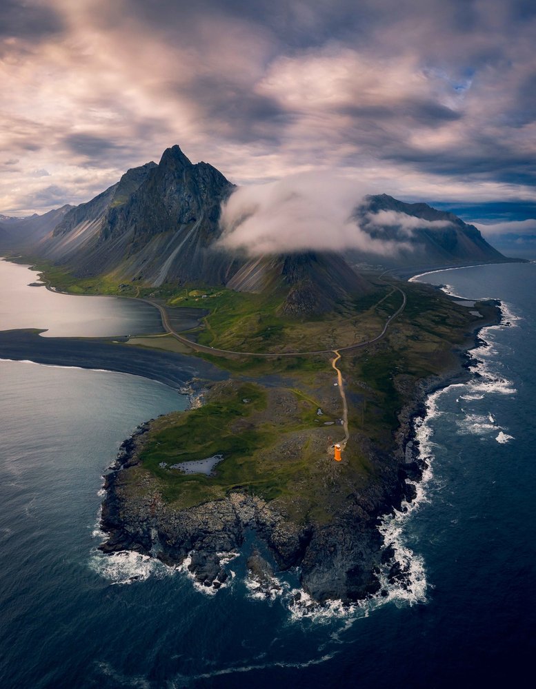 Rugged Coastal Lighthouse