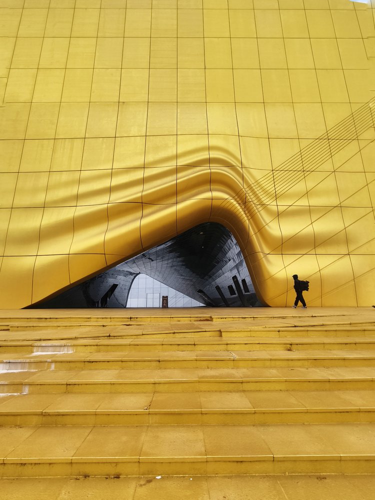 Golden Modern Architecture