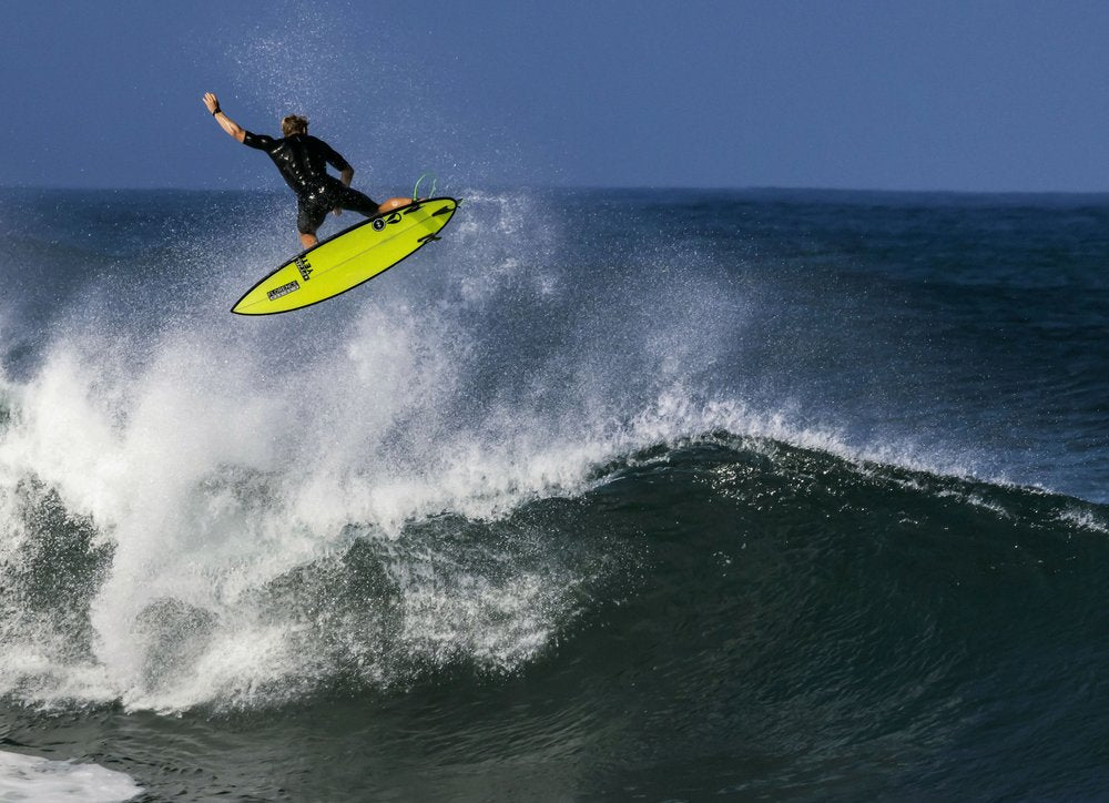 Surfer Takes Flight