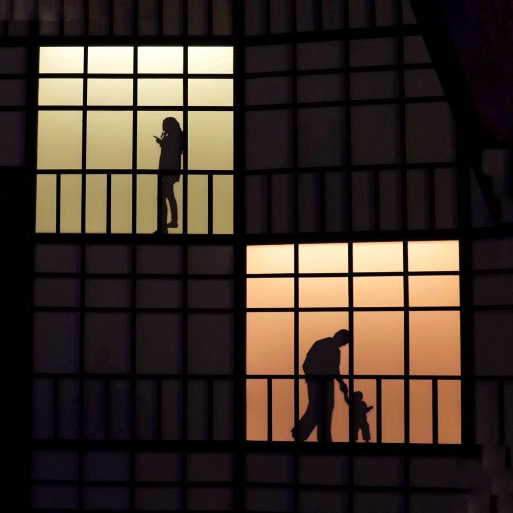 Silhouetted City Lives