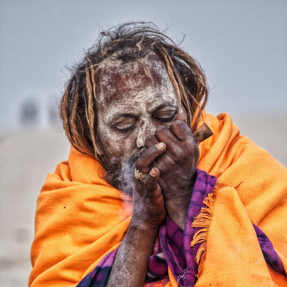 Sadhu Smoking Ritual