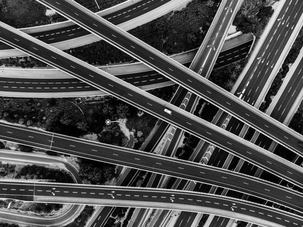 Aerial Highway Maze