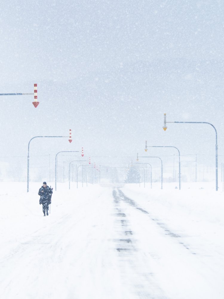 Winter Road Journey