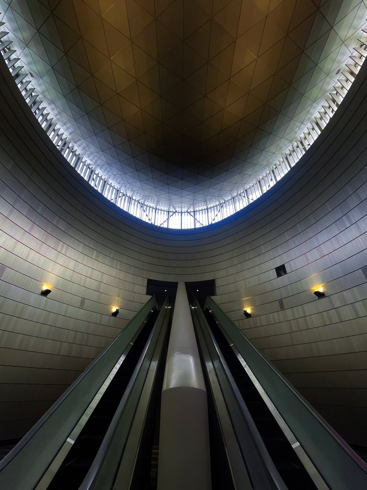 Futuristic Metro Ascent