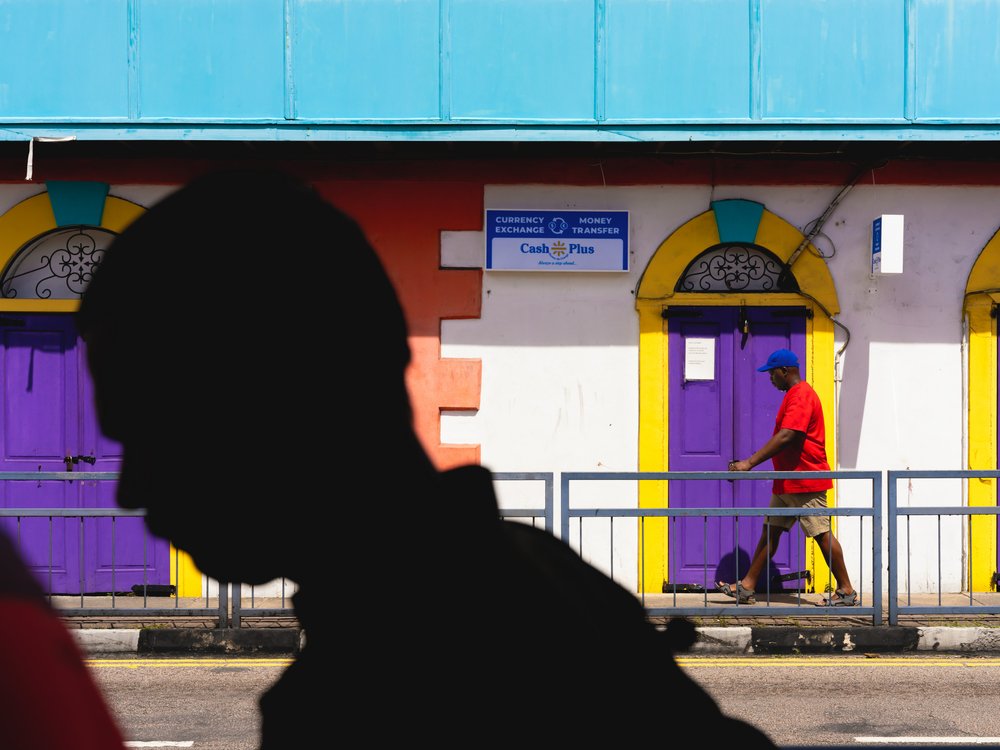 Colorful Street Scene