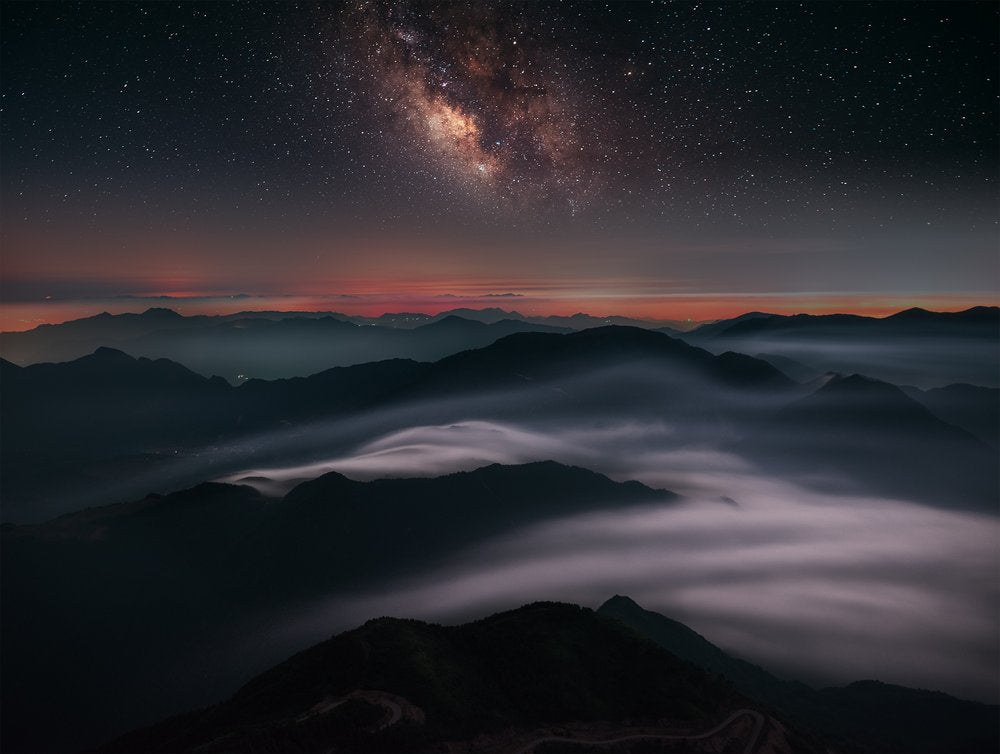 Milky Way Mountain Mist