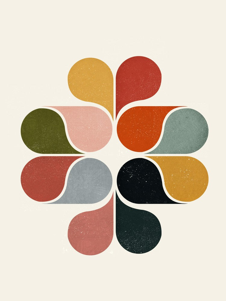 Geometrische Blume